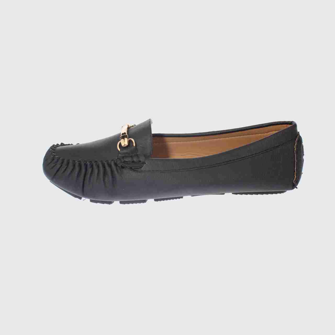 MOCASINES MUJER VIA FRANCA NEGRO CONFORT BBO ART. 5PM1165 - 2