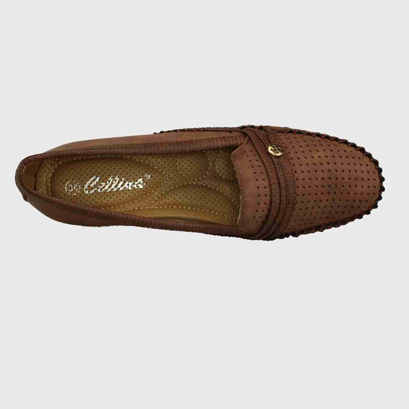 MOCASINES MUJER VIA FRANCA MARRÓN CONFORT CAFÉ BBO ART. 5TS1809 - 6