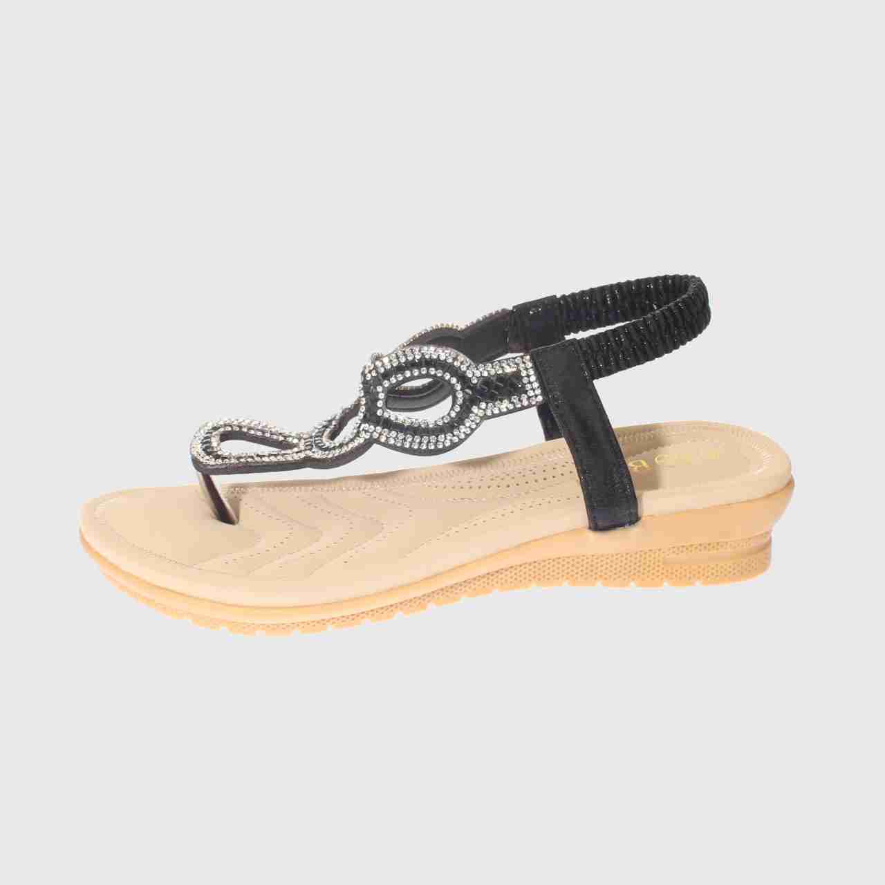 SANDALIA CONFORT NEGRO BBO ART. 51008B30035BLACK - 2