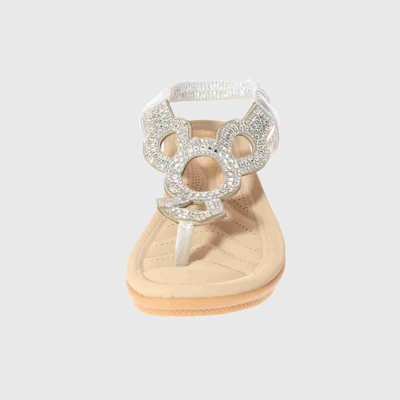 SANDALIAS MUJER VÍA FRANCA PLATA CONFORT BBO ART. 51008B30035SILVER - 3