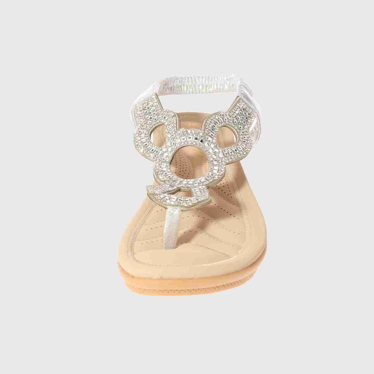 SANDALIAS MUJER VÍA FRANCA PLATA CONFORT BBO ART. 51008B30035SILVER - 3