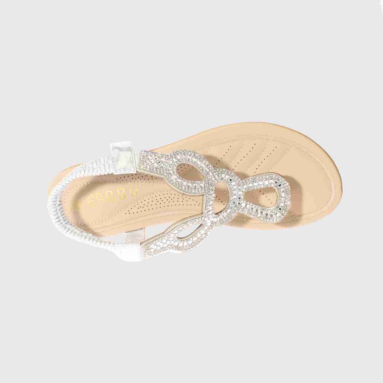 SANDALIAS MUJER VÍA FRANCA PLATA CONFORT BBO ART. 51008B30035SILVER - 5