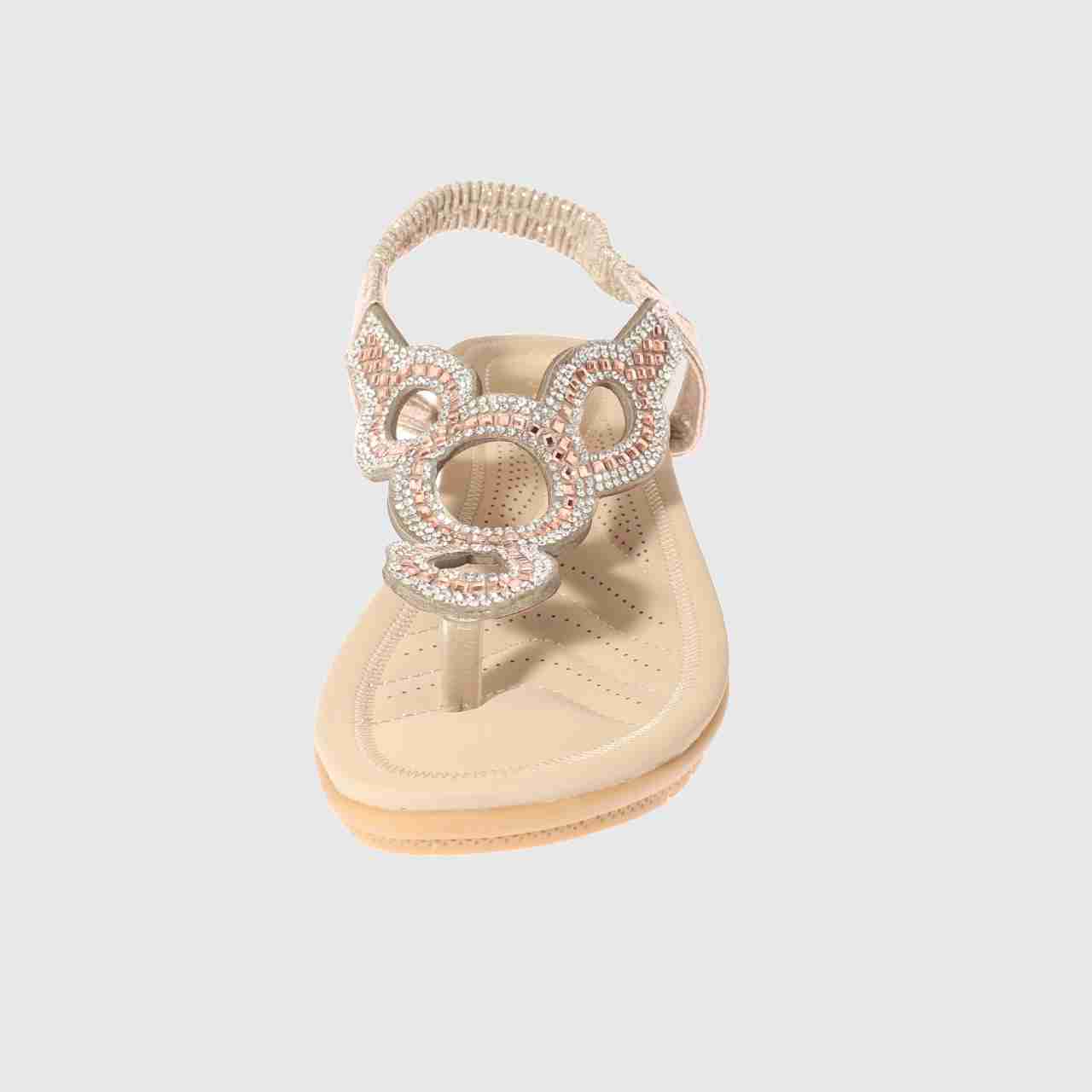 SANDALIAS MUJER VÍA FRANCA DORADO CONFORT BBO ART. 51008B30035GOLD - 3