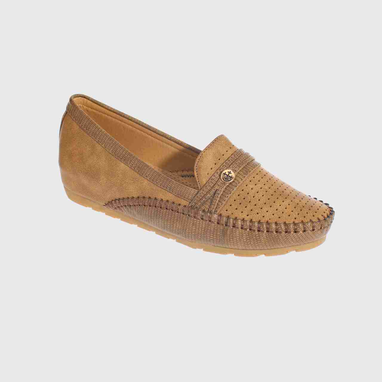 MOCASINES MUJER VIA FRANCA CAMEL CONFORT BBO ART. 5TS1809LO - 1