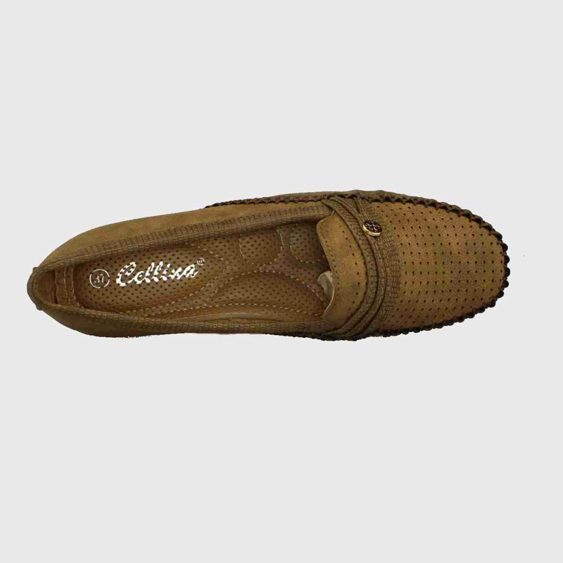 MOCASINES MUJER VIA FRANCA CAMEL CONFORT BBO ART. 5TS1809LO - 5