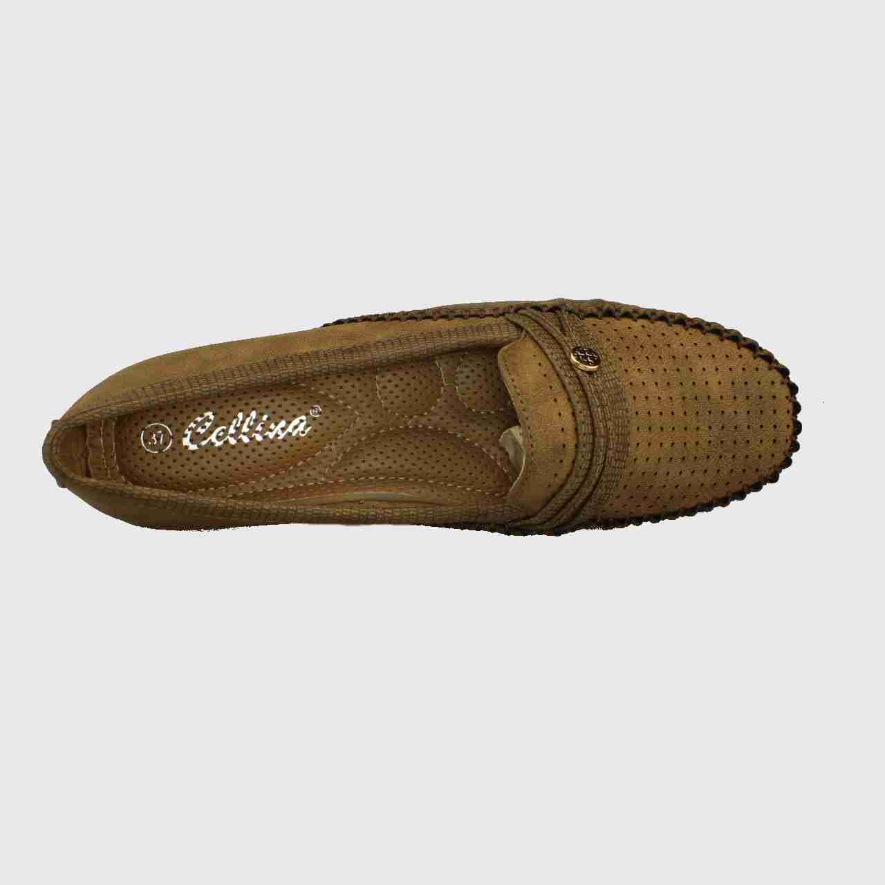 MOCASINES MUJER VIA FRANCA CAMEL CONFORT BBO ART. 5TS1809LO - 5