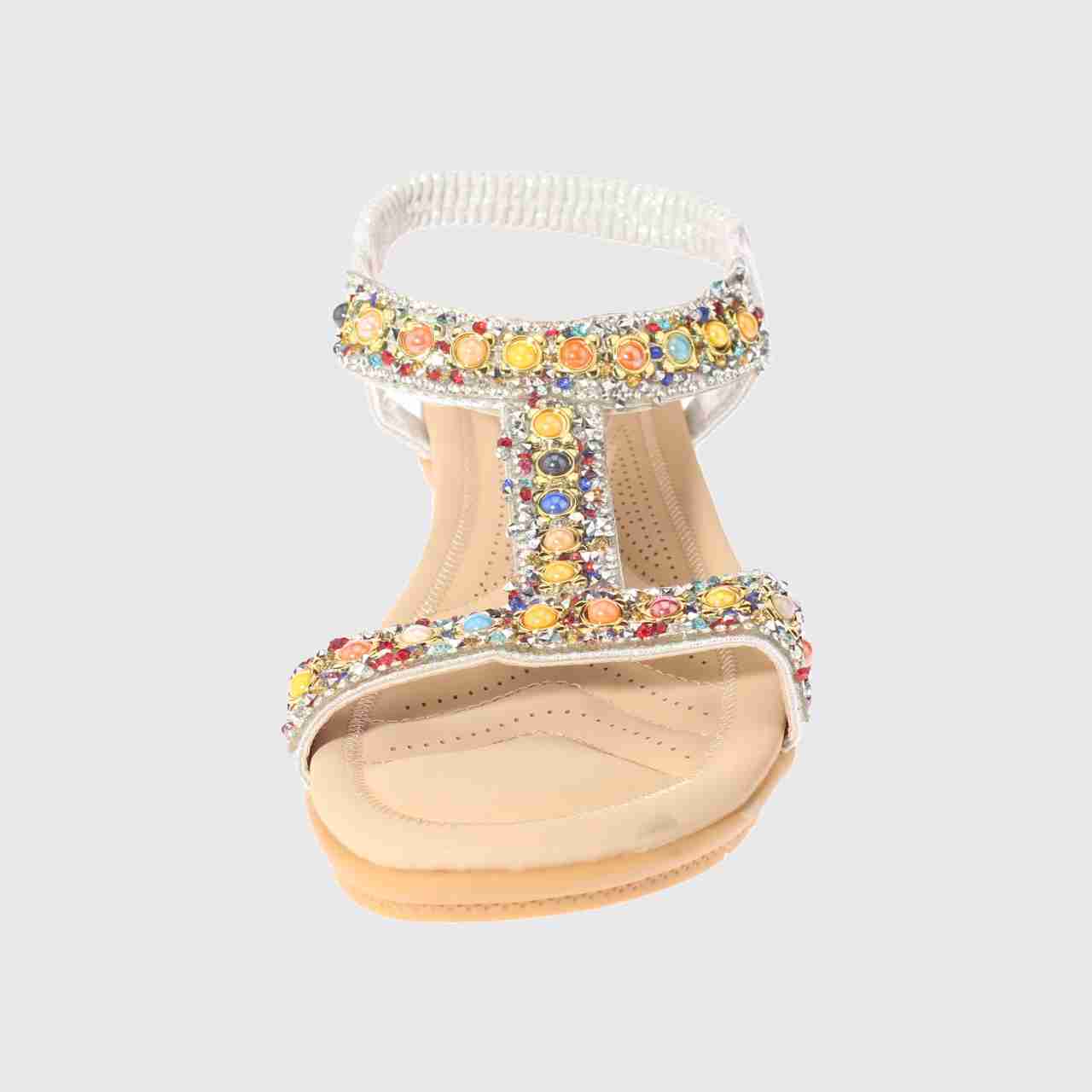SANDALIAS MUJER VÍA FRANCA PLATA CONFORT BBO ART. 51008B30034SILVER - 3