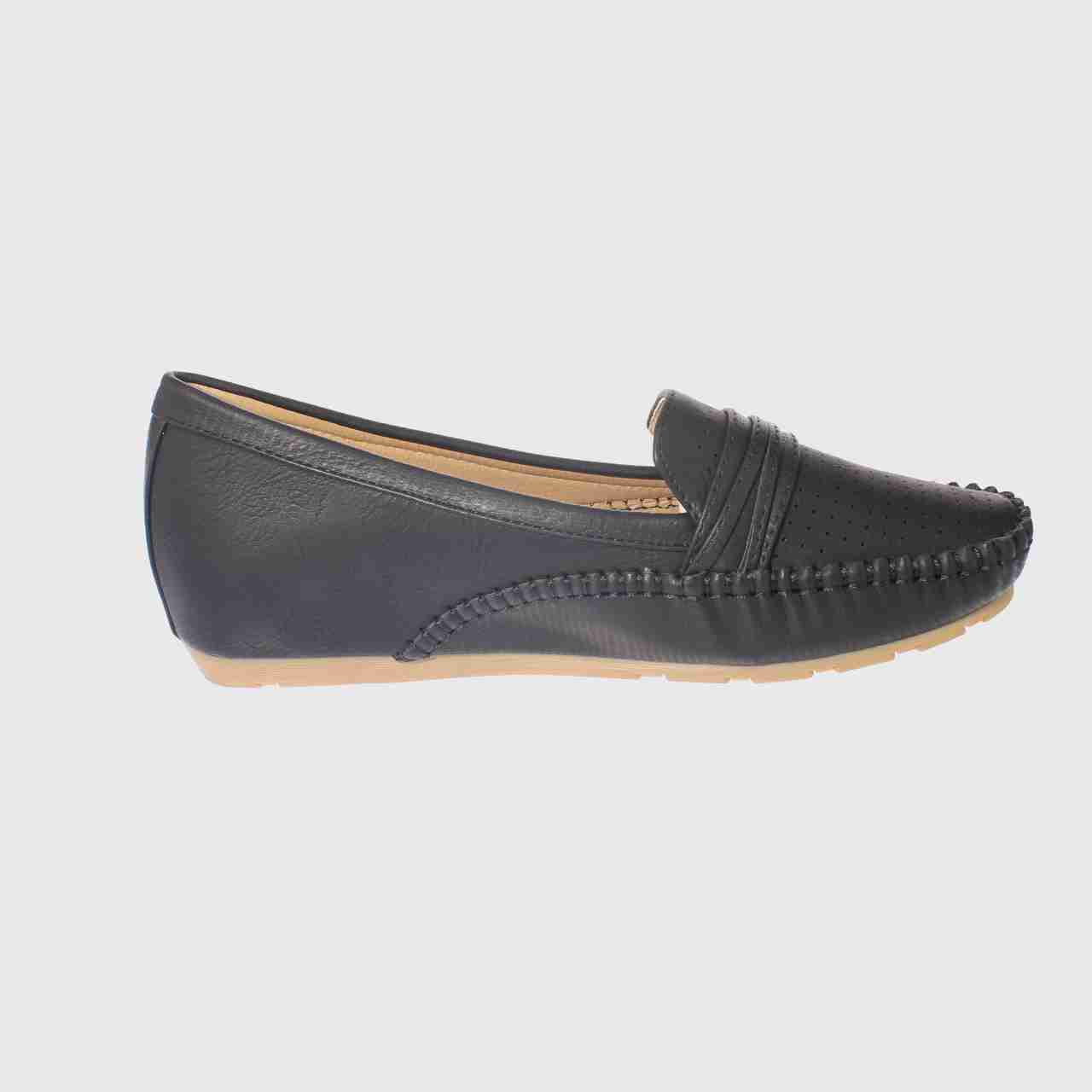MOCASINES MUJER VIA FRANCA NEGRO CONFORT BBO ART. 5TS1809 - 4
