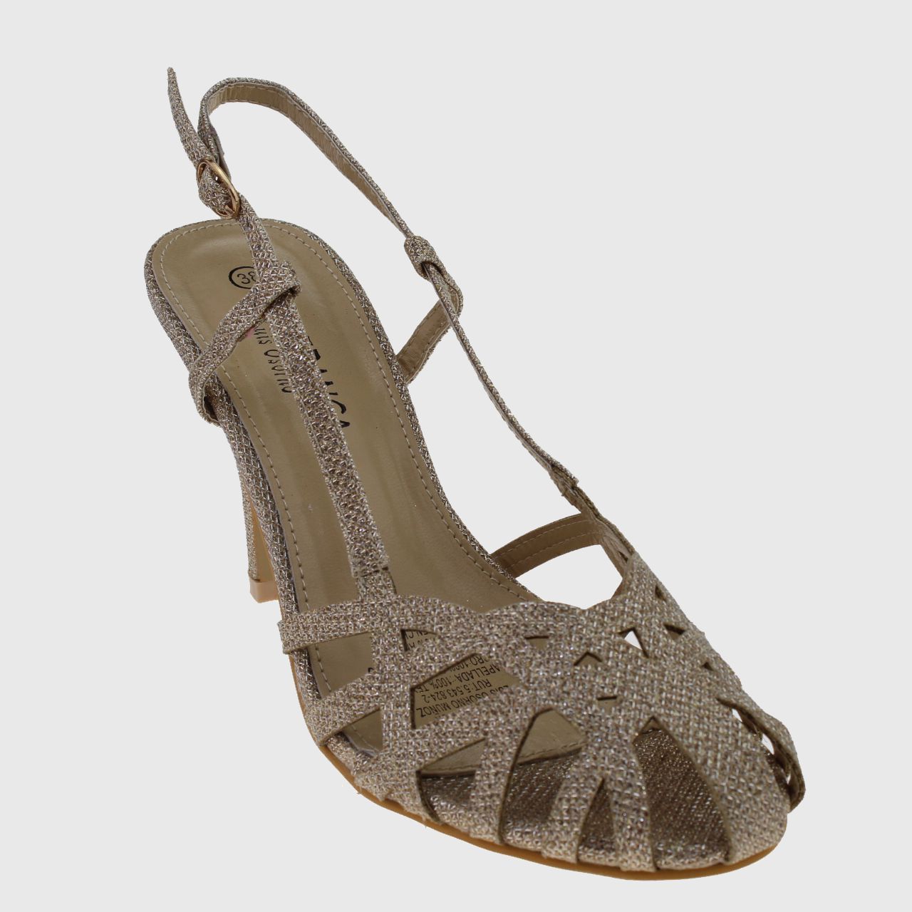 SANDALIAS MUJER VIA FRANCA FIESTA ART. 5G8235DORAD1 DORADO - 1