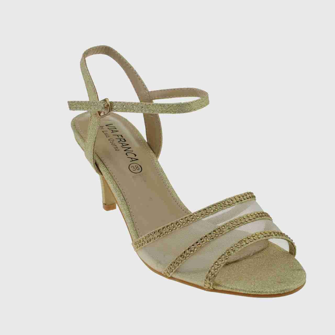 SANDALIA FIESTA DORADO VIA FRANCA ART. 5G8245DORAD1 - 1