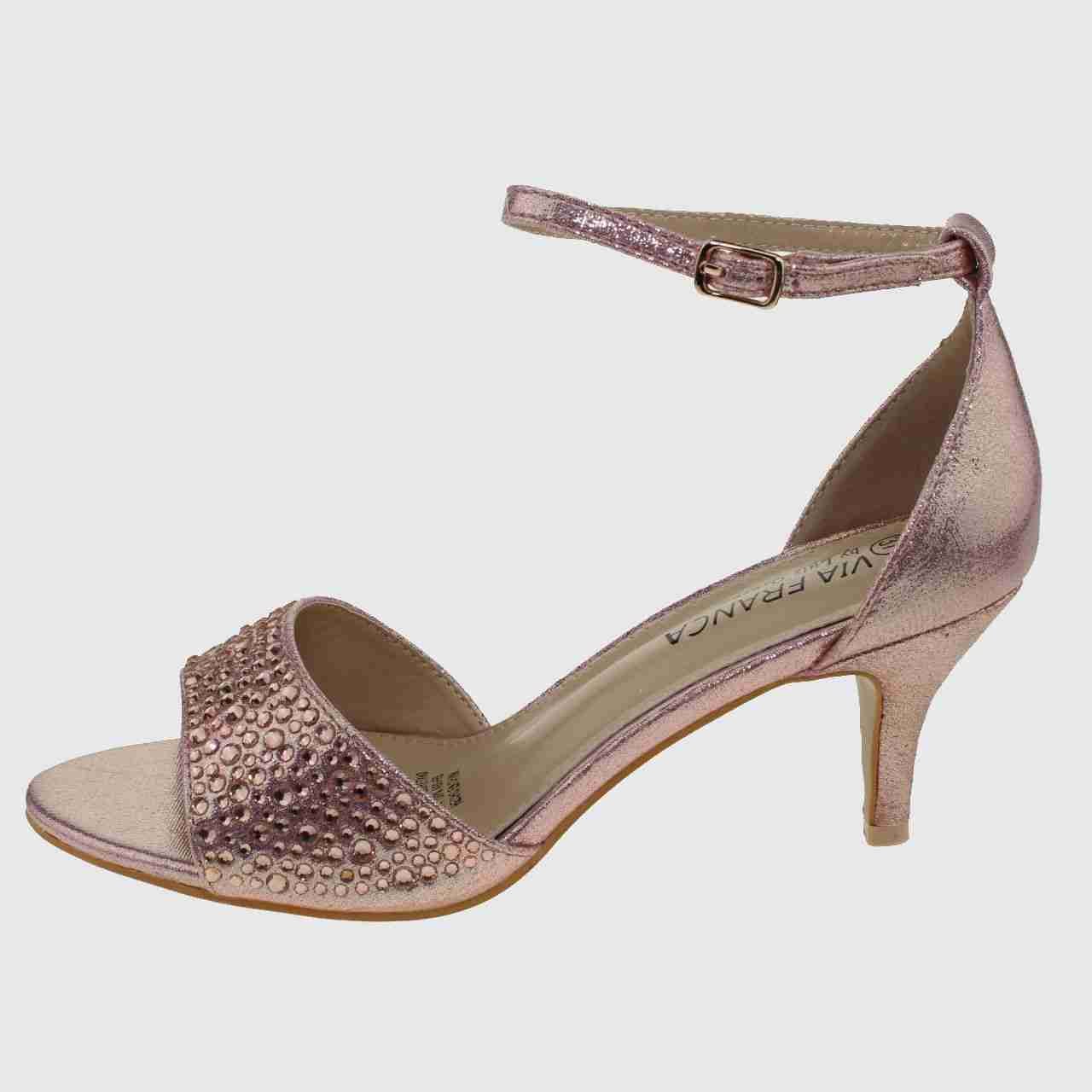 SANDALIAS MUJER VIA FRANCA FIESTA ART. 5G8247ROSA1 ROSADO - 2