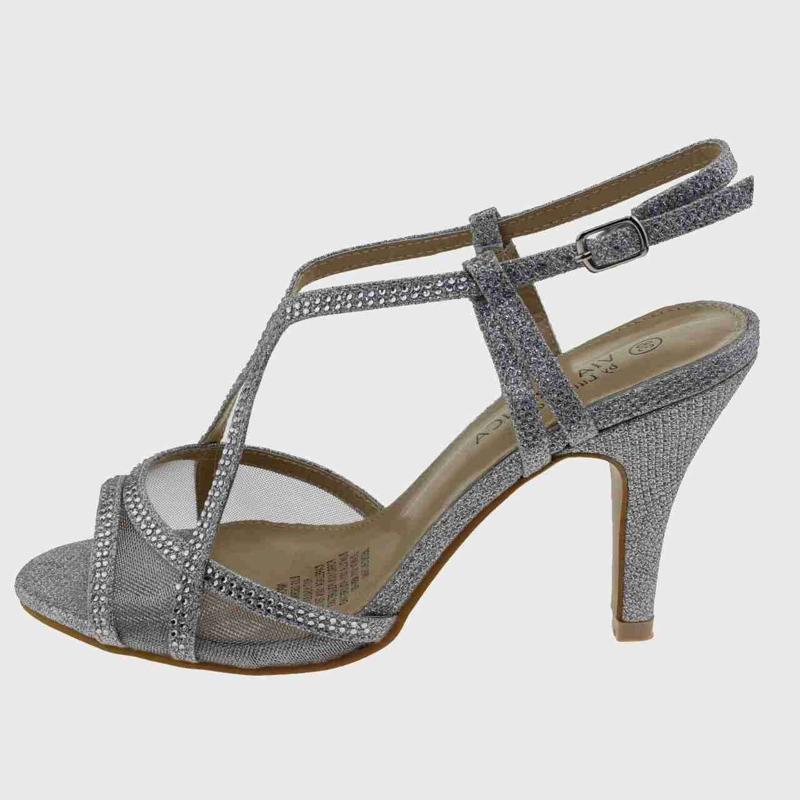 SANDALIAS MUJER VIA FRANCA FIESTA PLATA ART. 5G8246PLATA1 - 2