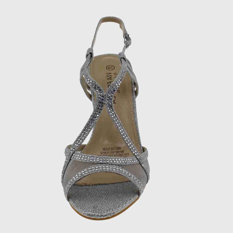 SANDALIAS MUJER VIA FRANCA FIESTA PLATA ART. 5G8246PLATA1 - 3
