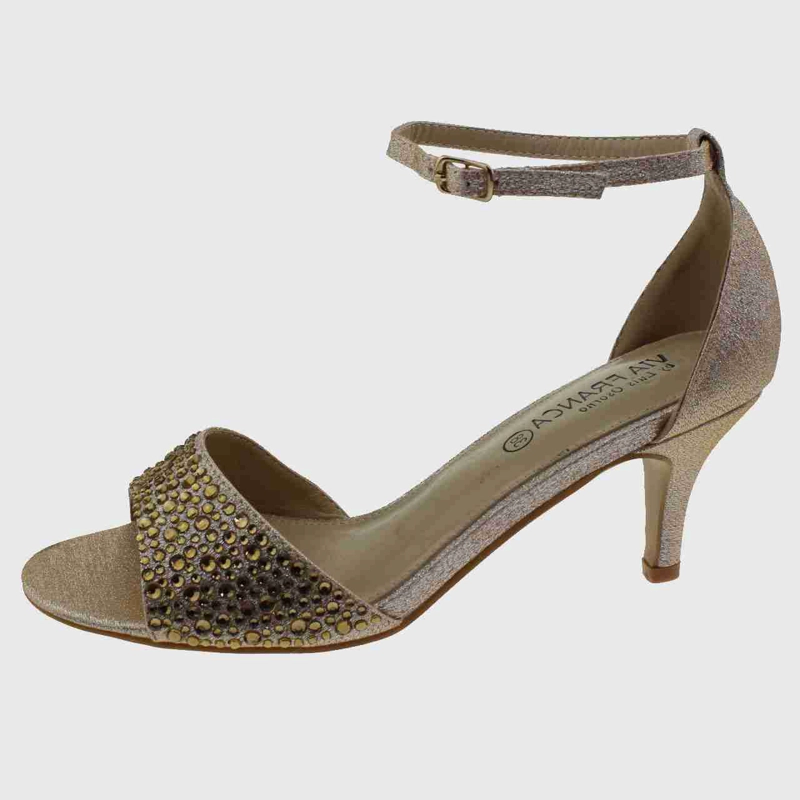SANDALIAS MUJER VIA FRANCA FIESTA CHAMPAGNE ART. 5G8247CHAMP1 - 2