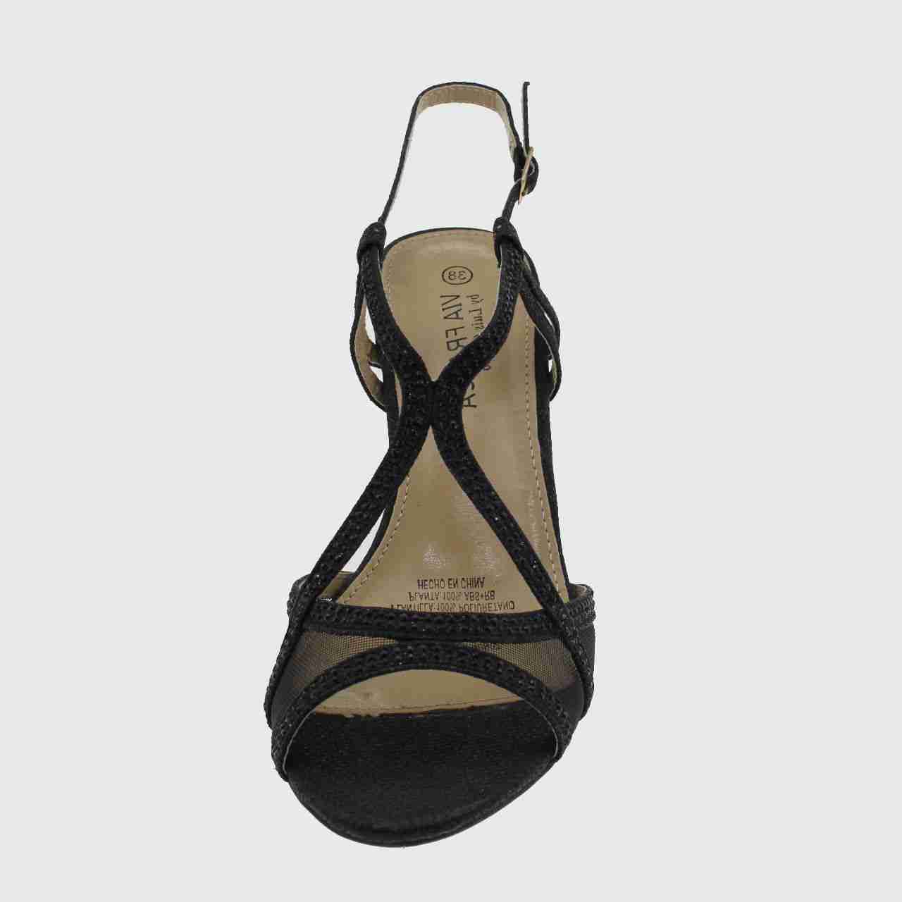 SANDALIAS MUJER VIA FRANCA FIESTA ART. 5G82461 NEGRO - 3