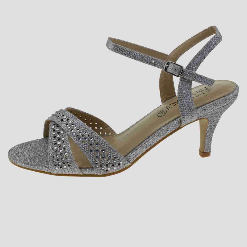 SANDALIA FIESTA PLATA VIA FRANCA ART. 5G8240PLATA1 - 2