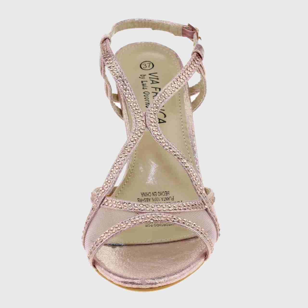 SANDALIAS MUJER VIA FRANCA FIESTA ART. 5G8246ROSA1 ROSADO - 3