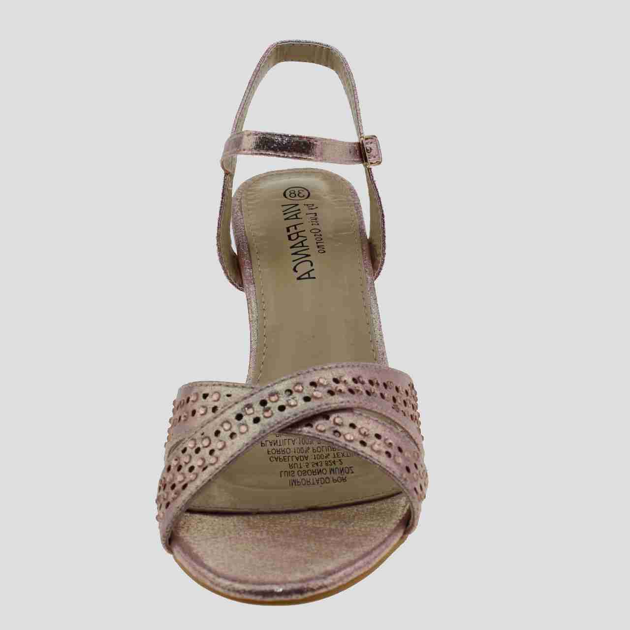 SANDALIAS MUJER VIA FRANCA FIESTA ART. 5G8240ROSA1 ROSADO - 3
