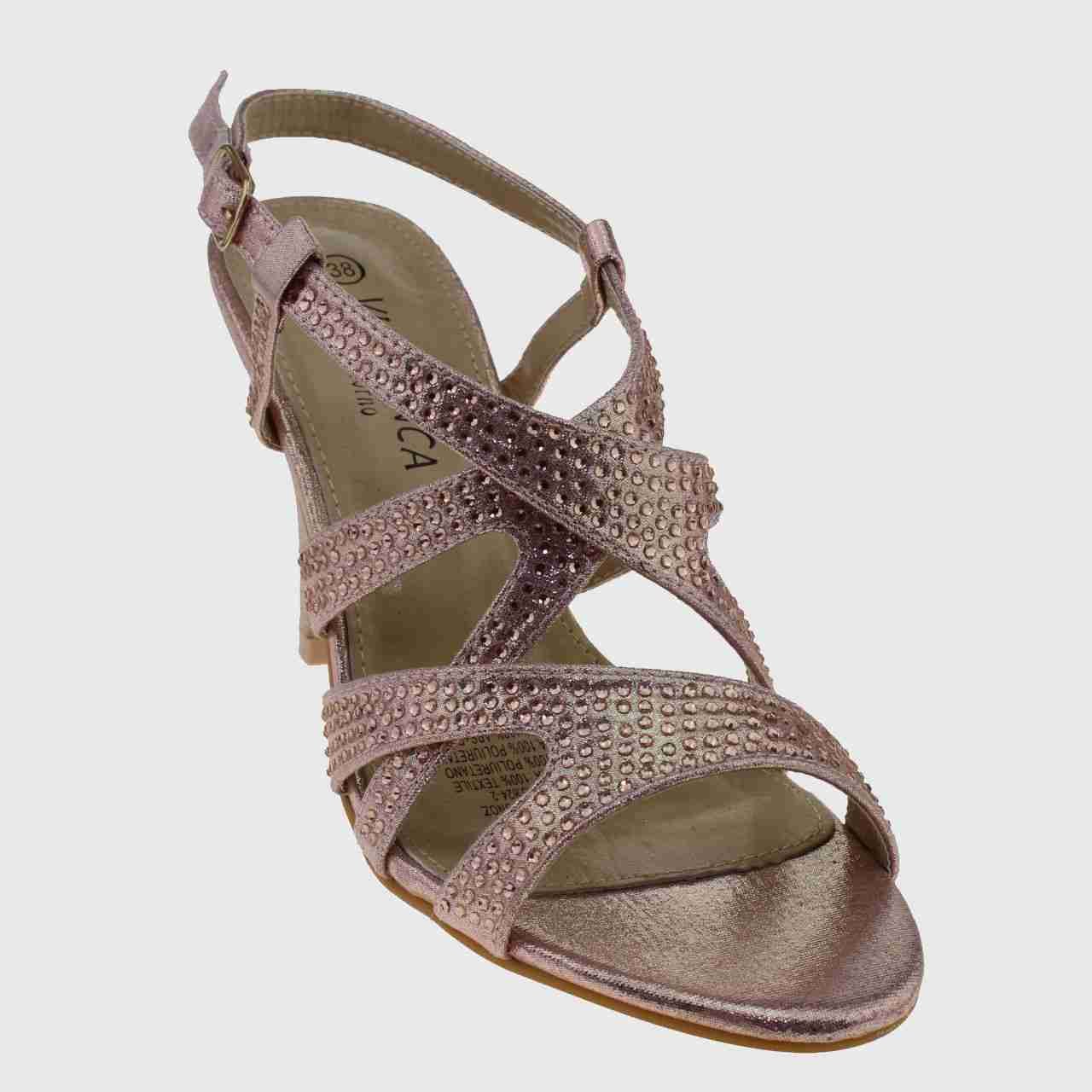 SANDALIAS MUJER VIA FRANCA FIESTA ART. 5G8238ROSA1 ROSADO - 1