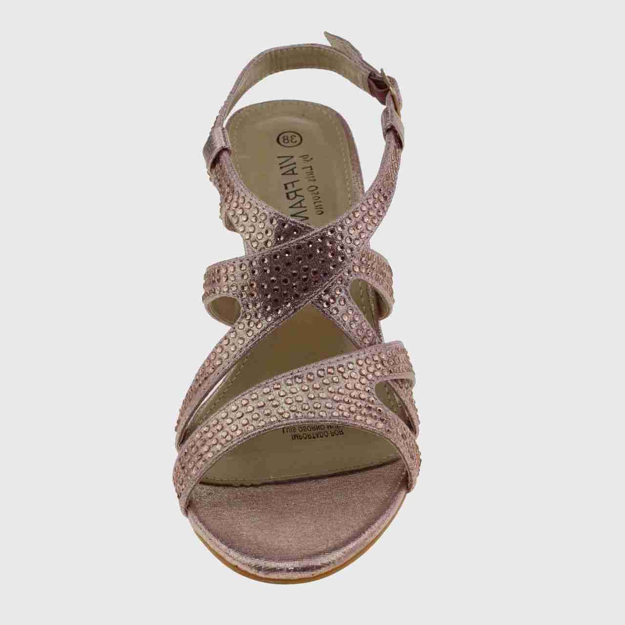 SANDALIAS MUJER VIA FRANCA FIESTA ART. 5G8238ROSA1 ROSADO - 3