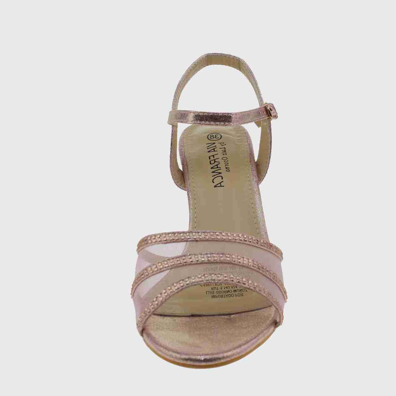 SANDALIAS MUJER VIA FRANCA FIESTA ART. 5G8245ROSA1 ROSADO - 3