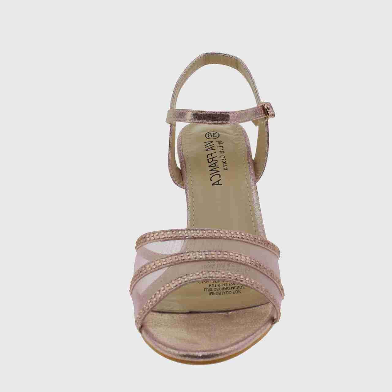 SANDALIAS MUJER VIA FRANCA FIESTA ART. 5G8245ROSA1 ROSADO - 3