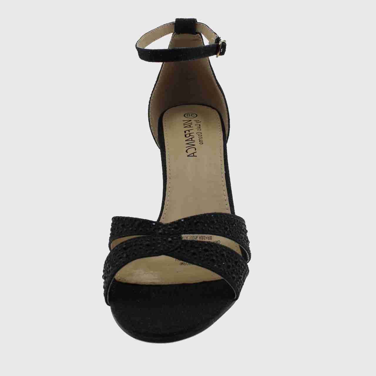 SANDALIAS MUJER VIA FRANCA FIESTA ART. 5G82431 NEGRO - 3