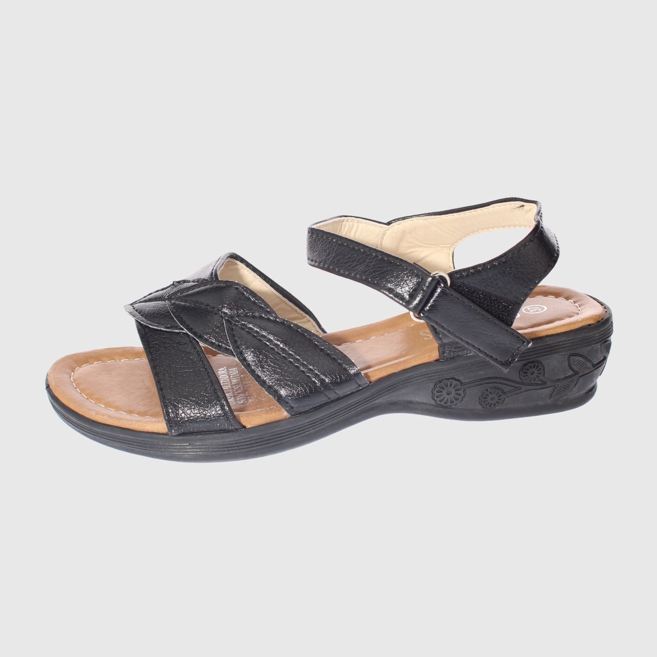 SANDALIAS MUJER VÍA FRANCA NEGRO ART. 5TZY03905BLACK - 2