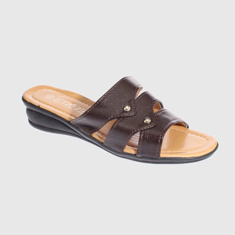 SANDALIAS MUJER VÍA FRANCA CAFÉ ART. 5TZY03902BROWN - 1