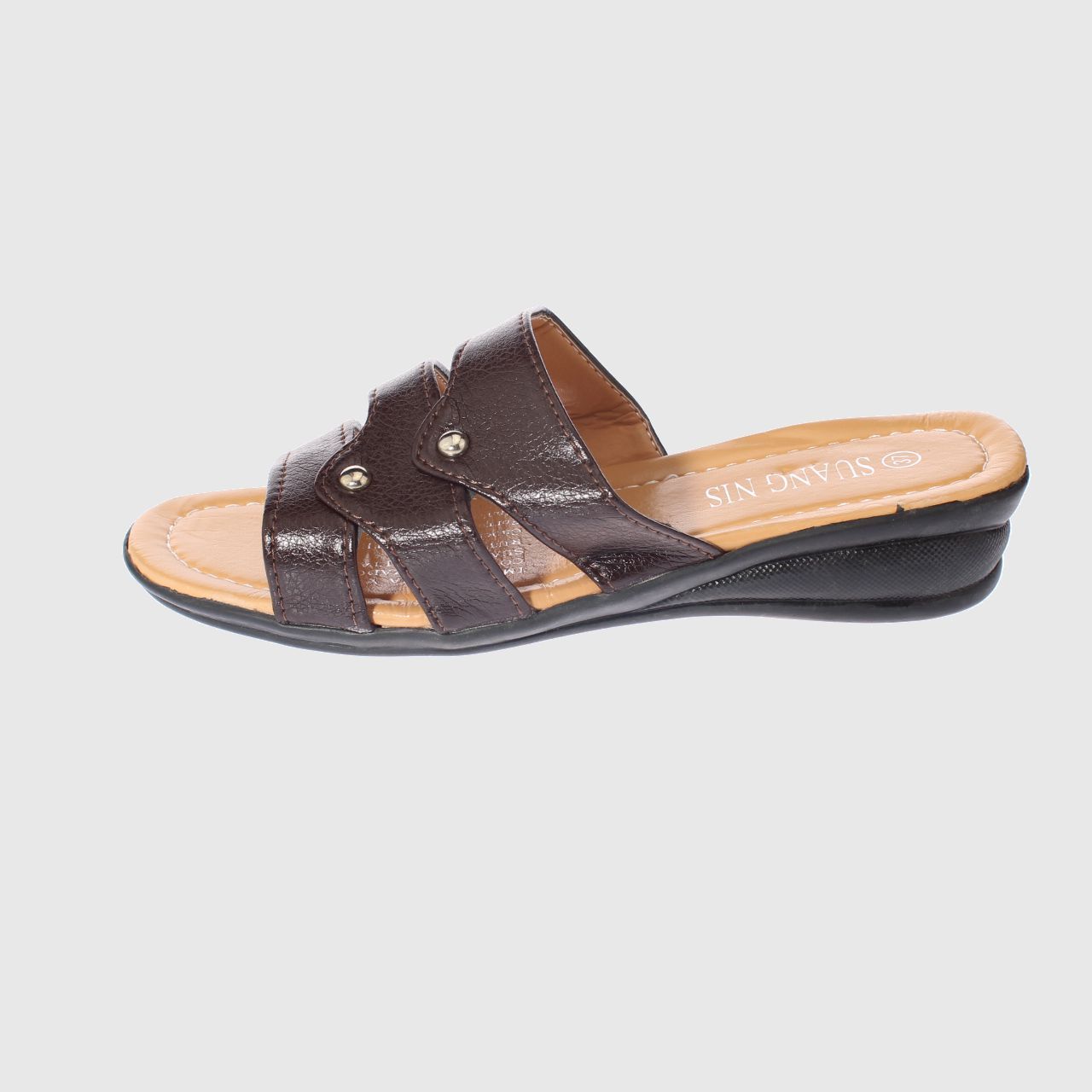 SANDALIAS MUJER VÍA FRANCA CAFÉ ART. 5TZY03902BROWN - 2