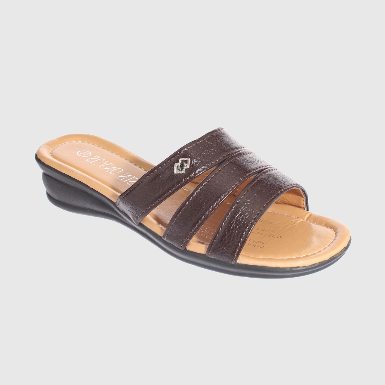 SANDALIA CAFE VIA FRANCA ART. 5TZY03901BROWN - 1