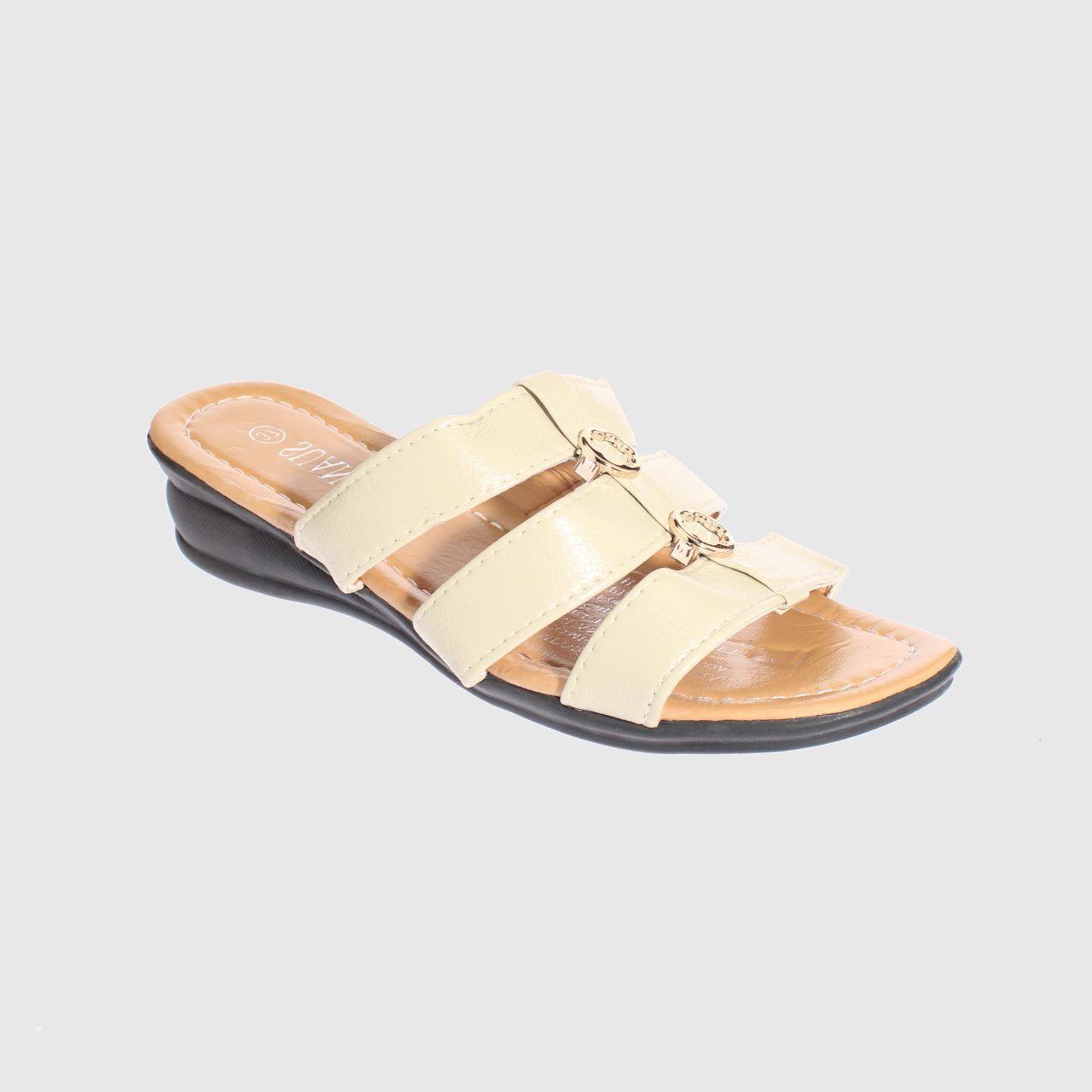 SANDALIA BEIGE VIA FRANCA ART. 5TZY03903BEIGE - 1