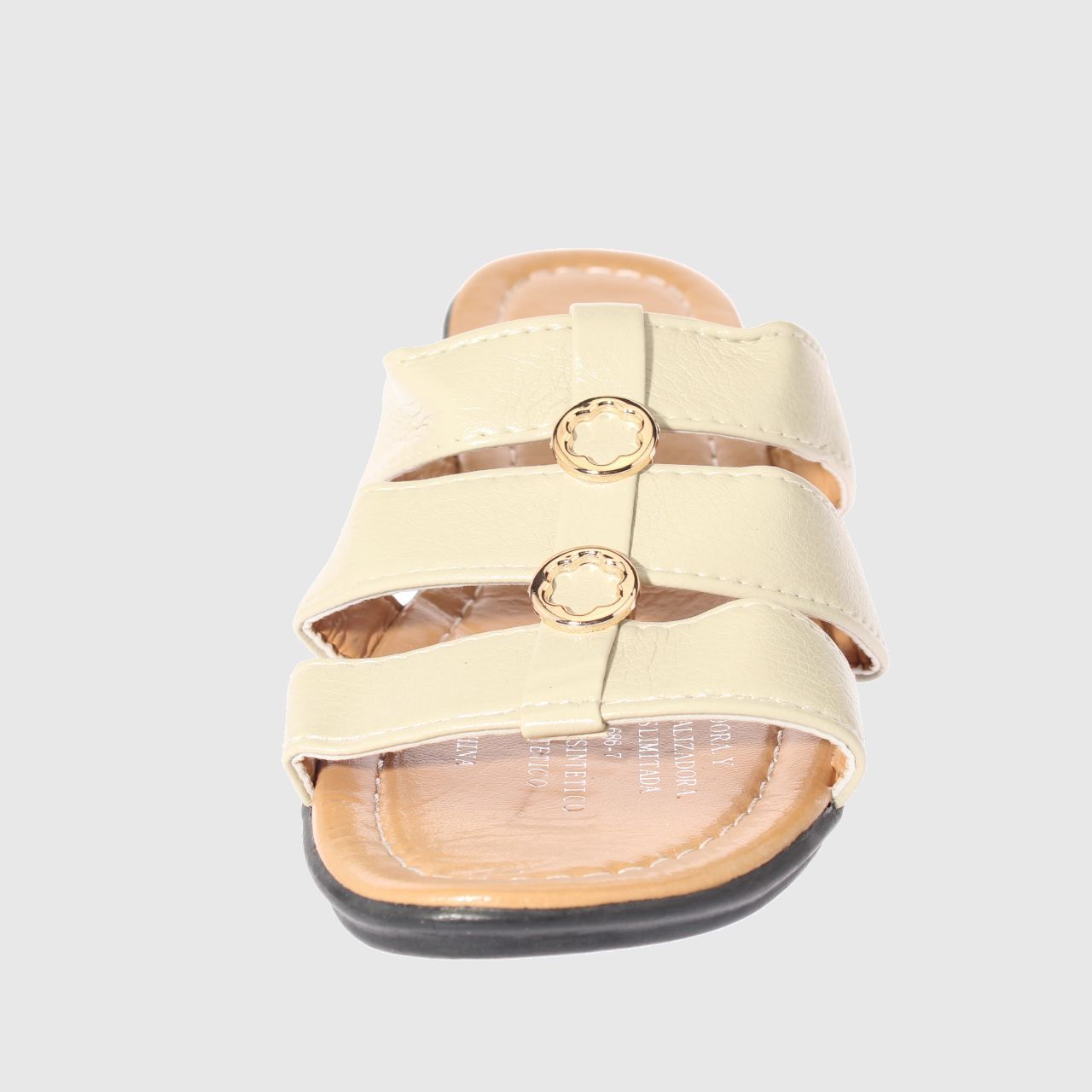 SANDALIA BEIGE VIA FRANCA ART. 5TZY03903BEIGE - 3