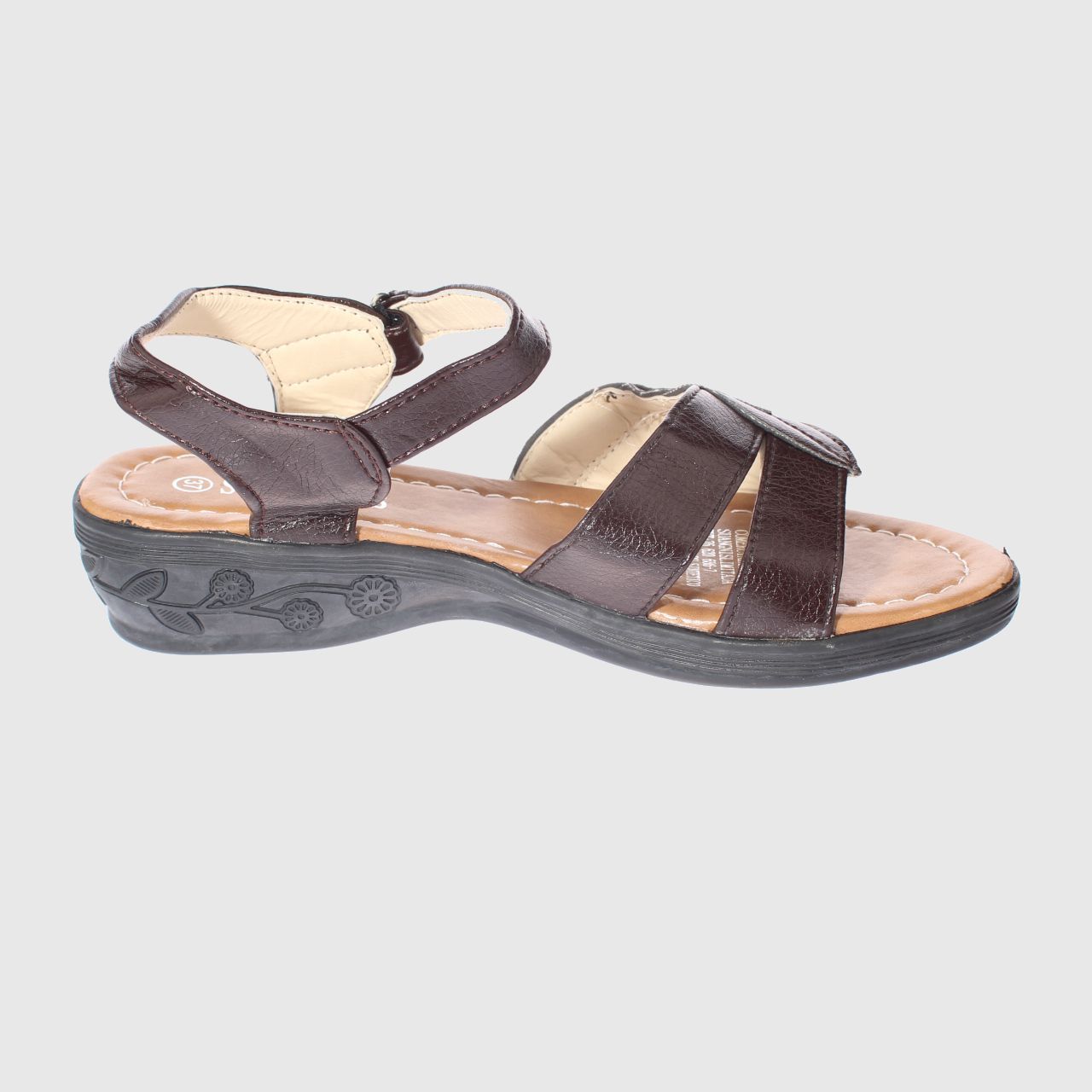 SANDALIAS MUJER VÍA FRANCA CAFÉ ART. 5TZY03905BROWN - 4
