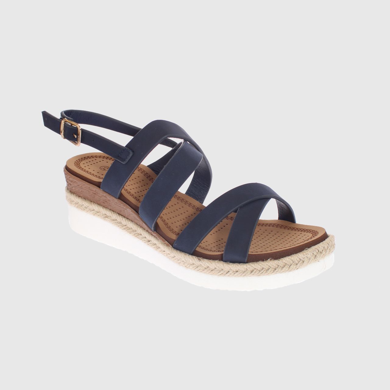 SANDALIAS MUJER VÍA FRANCA NAVY ART. 52108B30603NAVY - 1