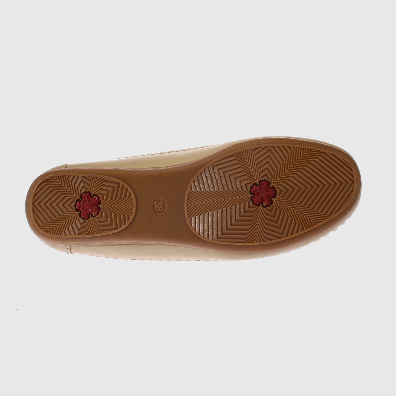 MOCASINES MUJER VIA FRANCA BEIGE MODELO ITALIANO ART. 5ASK64247 - 6