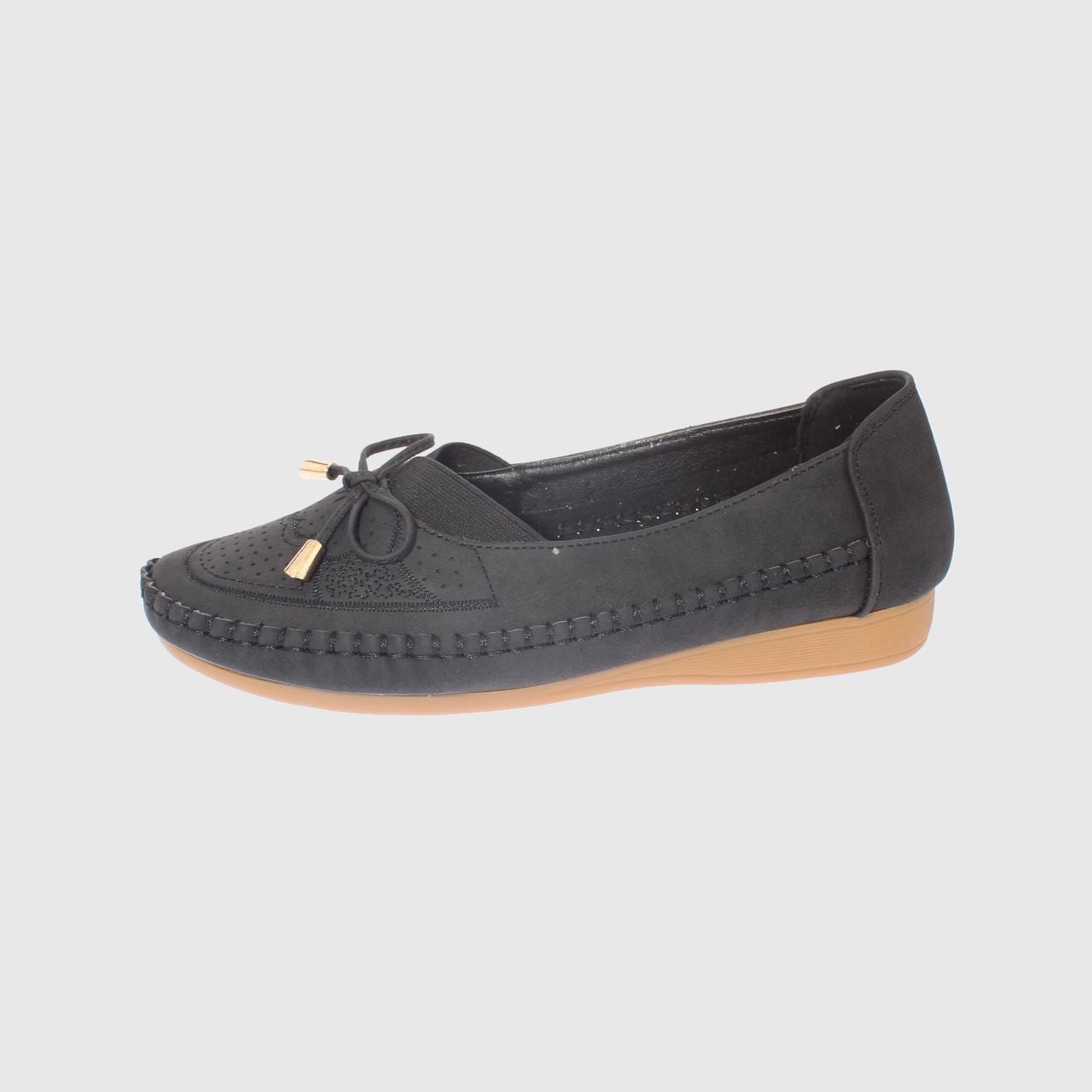 MOCASINES MUJER VIA FRANCA NEGRO ART. 5TX5170 - 2