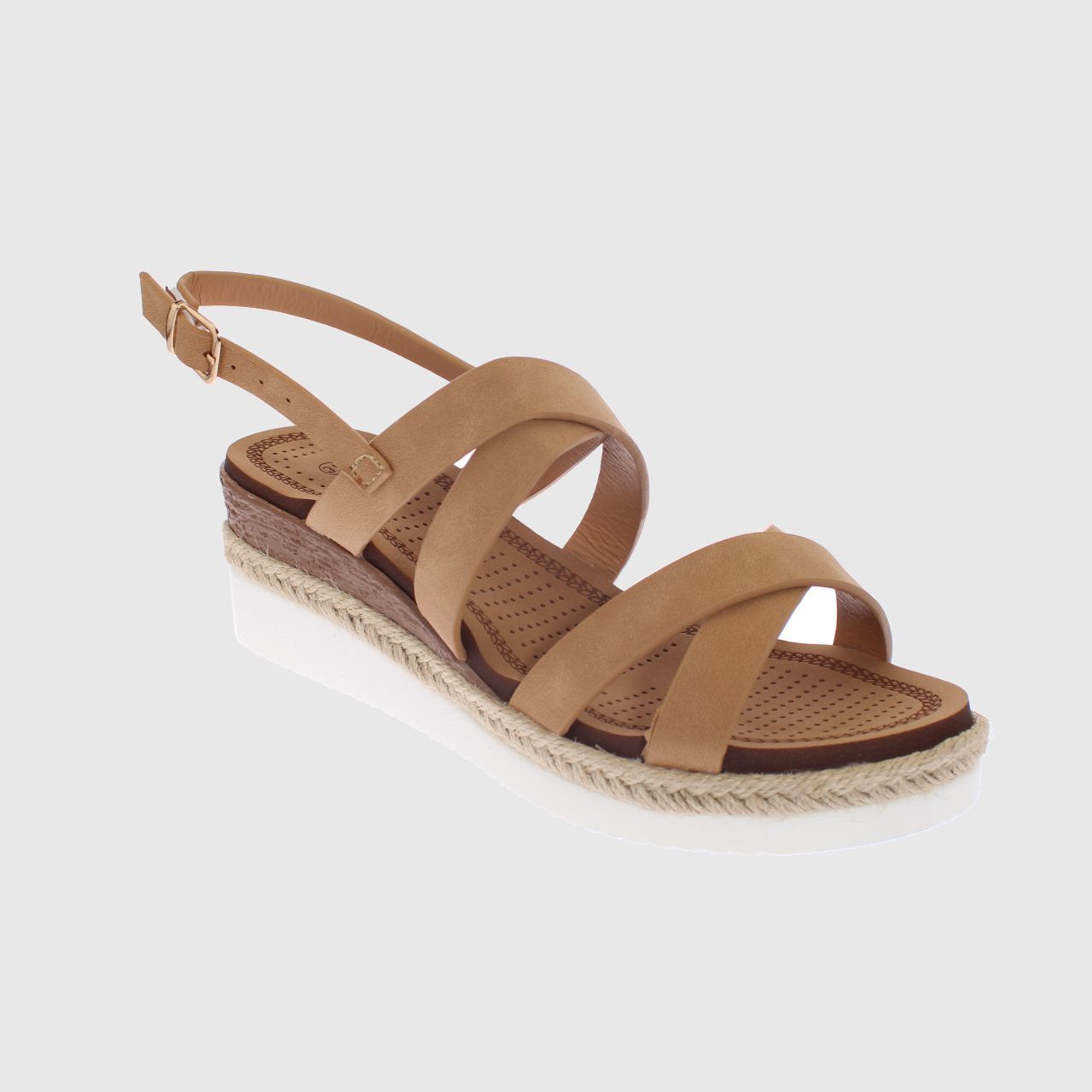 SANDALIAS MUJER VÍA FRANCA L. BROWN ART. 52108B30603LBROWN - 1