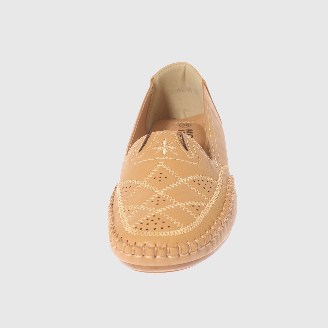 MOCASINES MUJER VIA FRANCA CAMEL MODELO ITALIANO ART. 5ASK64248 - 3