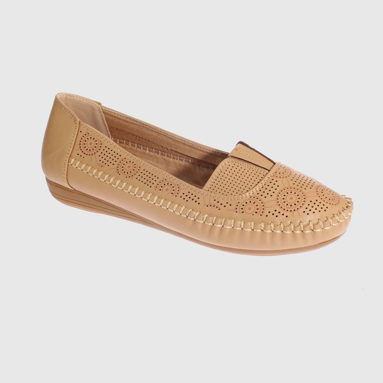 MOCASIN CAMEL MODELO ITALIANO ART. 5ASK64244LCAMEL - 1
