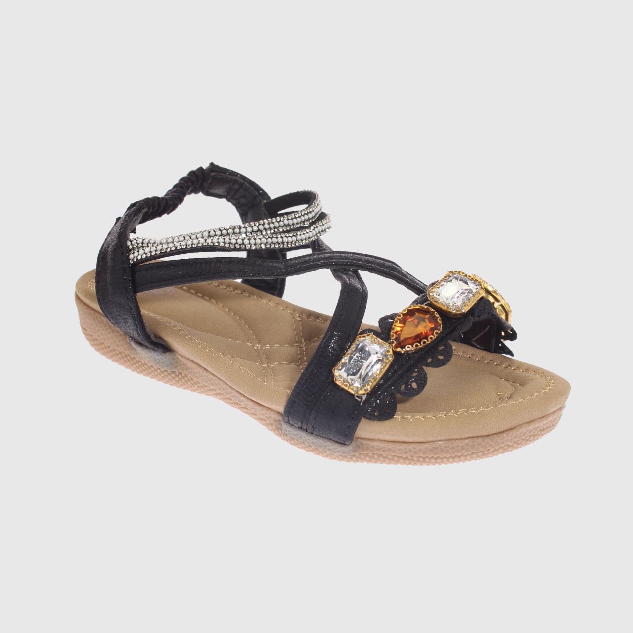 SANDALIAS NIÑA VÍA FRANCA NEGRO ART. 32110D31122BLACK - 1