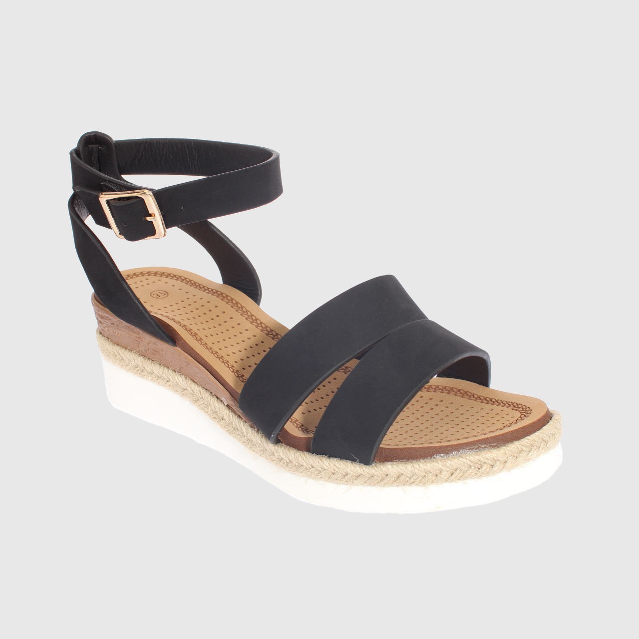 SANDALIAS MUJER VÍA FRANCA NEGRO ART. 52108B30602BLACK - 1