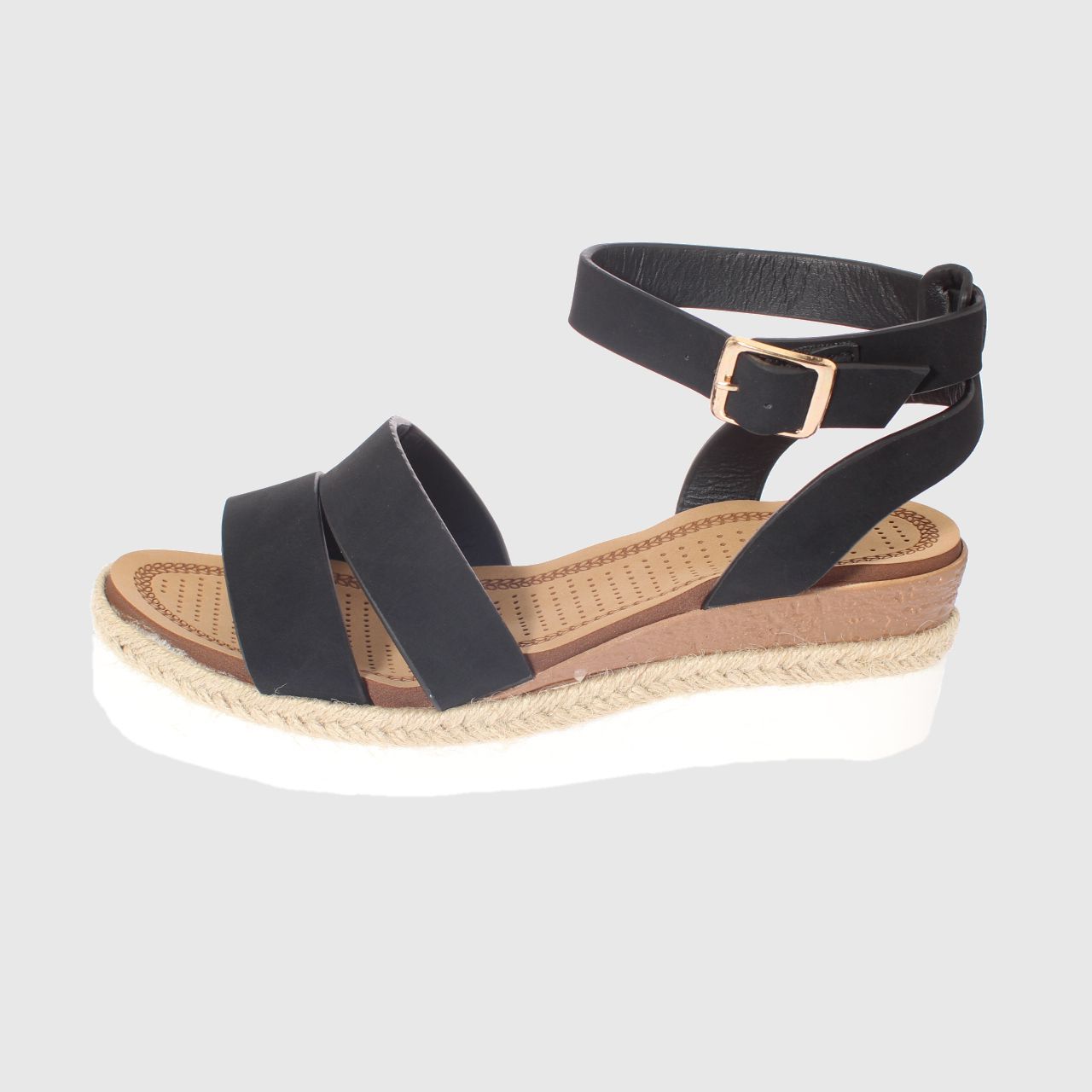 SANDALIAS MUJER VÍA FRANCA NEGRO ART. 52108B30602BLACK - 2