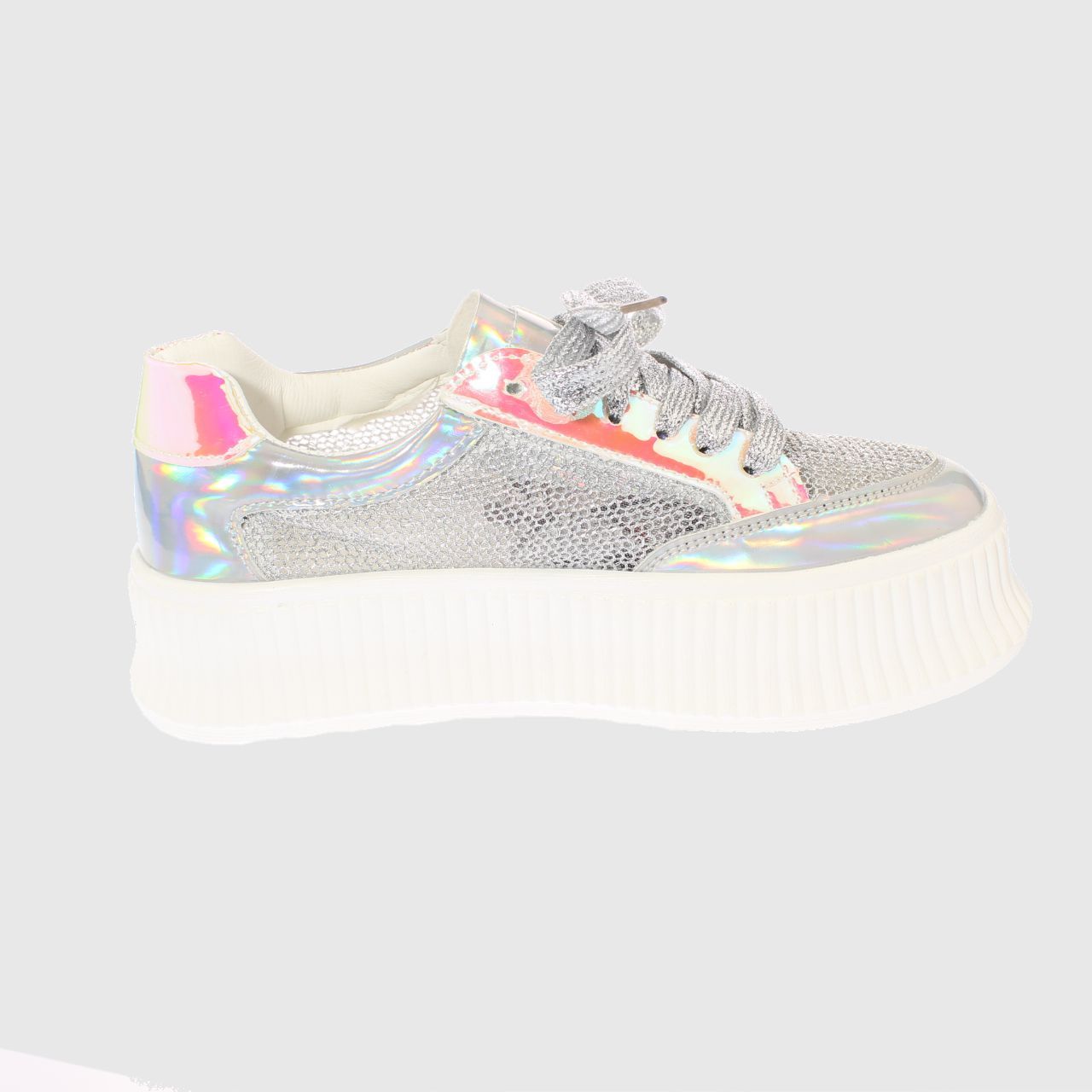 ZAPATILLAS MUJER VIA FRANCA CASUALES PLATEADO ART. 52911B20937YSILVER - 4