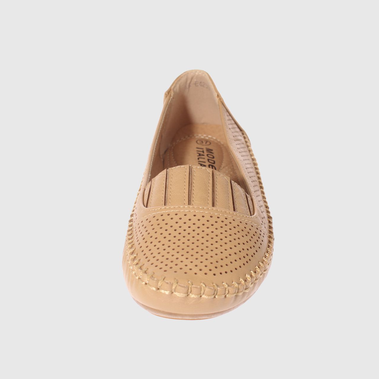 MOCASINES MUJER VIA FRANCA CAMEL MODELO ITALIANO ART. 5ASK64239L - 3