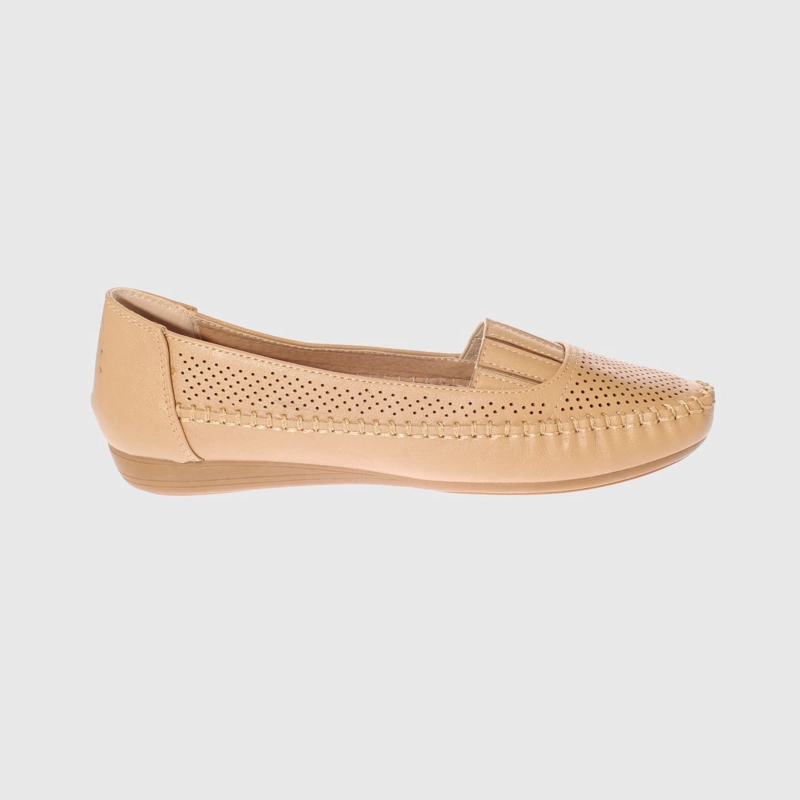 MOCASINES MUJER VIA FRANCA CAMEL MODELO ITALIANO ART. 5ASK64239L - 4