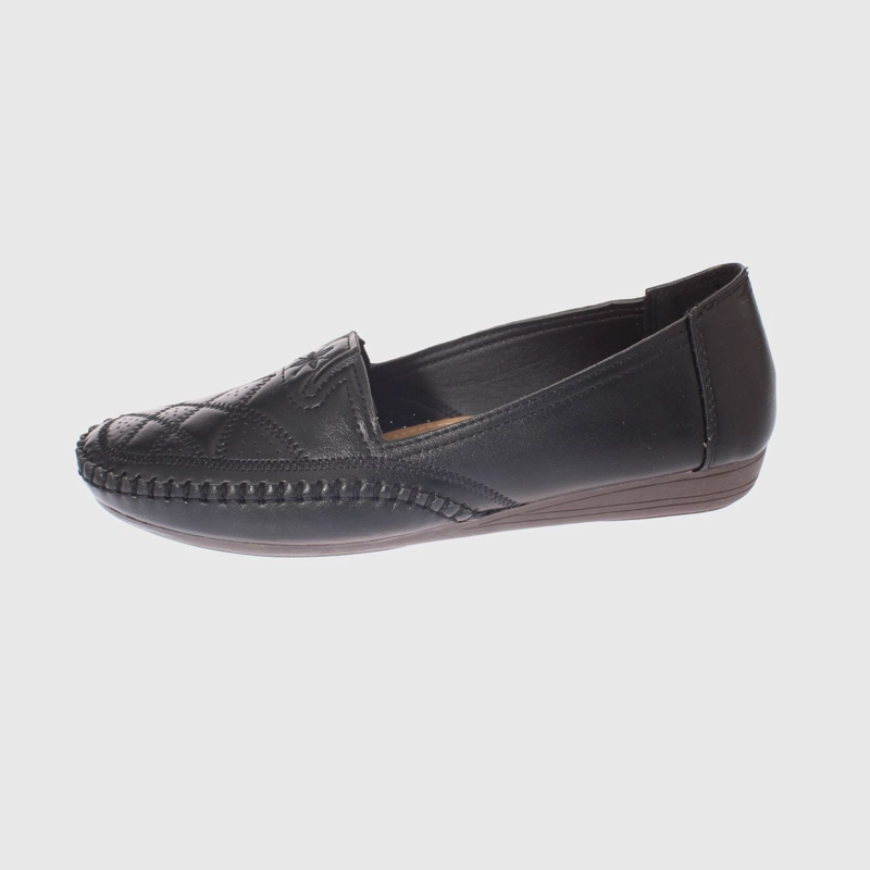 MOCASIN NEGRO MODELO ITALIANO ART. 5ASK64248BLACK - 2