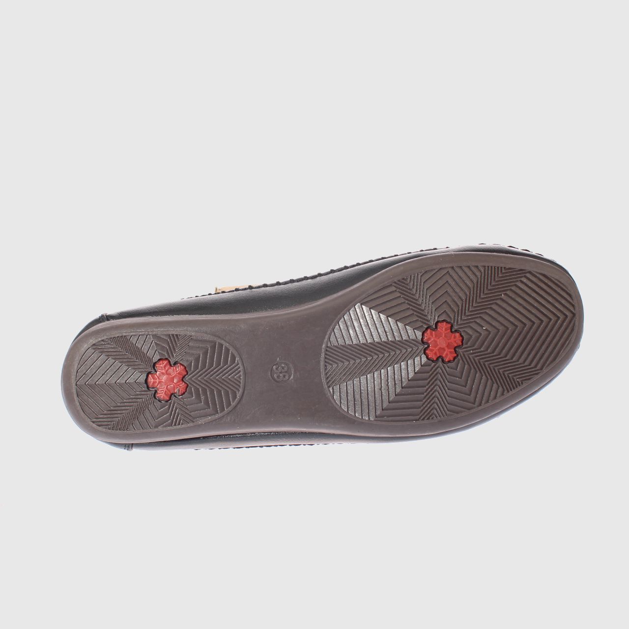 MOCASINES MUJER VIA FRANCA NEGRO MODELO ITALIANO ART. 5ASK64237 - 5
