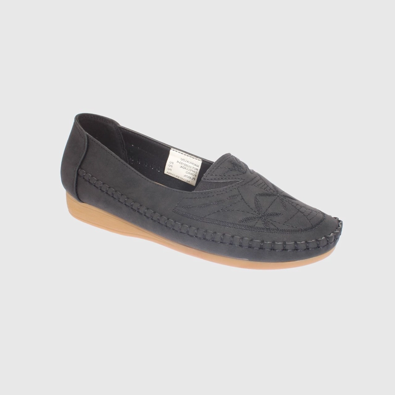MOCASINES MUJER VIA FRANCA NEGRO ART. 5TX5171 - 1