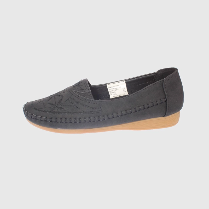 MOCASINES MUJER VIA FRANCA NEGRO ART. 5TX5171 - 2